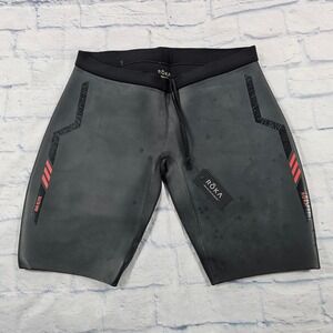 ROKA SIM Elite II Shorts MENS XXL Black Neoprene Swim Buoyancy 1011-1181-004-270